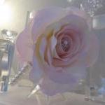 Silk Bridal Bouquet - Pink And White Roses And..